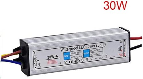 Sgrow 30W LED Transformer, DC20-36V 900ma ,Constact current Led Driver For Grow Light ,Street Light Outdoor Lighting
