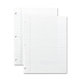 Sparco 82124-Parent Filler Paper, College Ruled, 16lb., 10-1/2 x 8 Inches, 200/Pack, WE