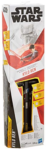 Hasbro Star Wars E3614EW1 Kylo Ren rotes Lichtschwert Spielzeug für Kinder ab 6 Jahren mit Lichtern, Sounds Plus Zugang… – Bild 5
