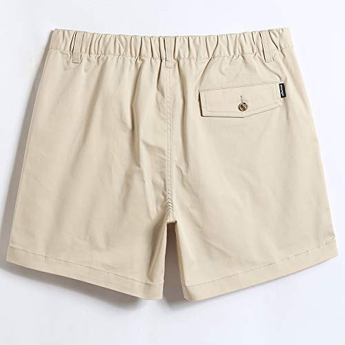 MaaMgic Men’s Classicfit 5.5″ Stretch Cotton Casual Shorts with