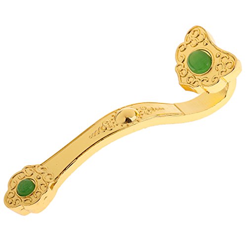 FITYLE Chinese Alloy Fengshui Ruyi Ru Yi Scepter for Wealth Home Decor Ornament