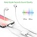 YouFu Iphone 8 adapter dongle headphone adapter 2A fast charging. Headphone splitter Supports the latest IOS systems. Charging and listening to music at the same time (no microphone function) (white)