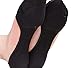 Well-done Women's Lowest Cut Liner Dresses Socks w/Forefoot Cushion & Silicone Heel