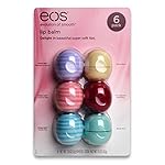 Eos Evolution Of Smooth Lip Balm, Blackberry Nectar, Coconut Milk, Vanilla Mint, Vanilla Bean, Pomegranate Raspberry, Sweet Mint, 6 Piece