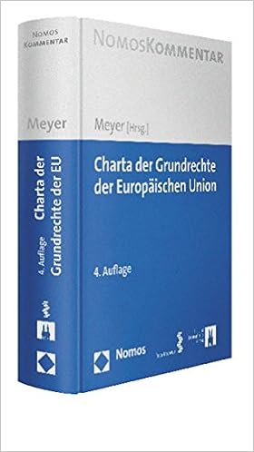 Charta Der Grundrechte Der Europaischen Union Amazon De Meyer Jurgen Bucher