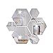 Mirror 12 Piece Hexagon Acrylic Mirror Wall Stickers Wall Decor Home Decoration