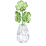 Swarovski Crystal Flower Dreams - Four Leaf Clovers Decoration Figurine 5415274