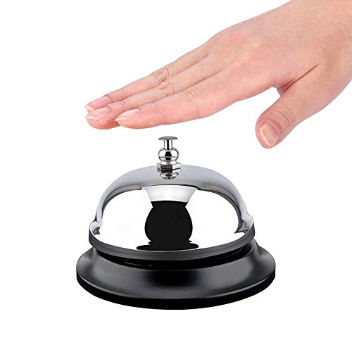 Call Bell 2 Packs 3.35 Inch Diameter with Metal AntiRust Construction