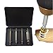 Damaged Screw Remover Set - Extractor Set - Easily Remove Stripped or Damaged Bolt Screws Stud (Set of 4)