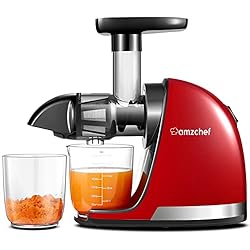 Slow Juicer Machines, AMZCHEF Masticating Juicer