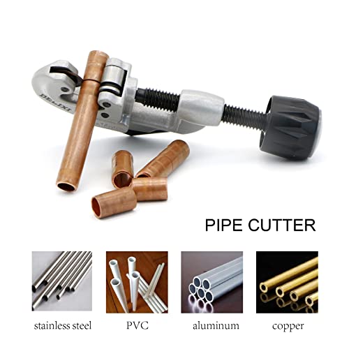 DELIXI Copper Pipe Cutter, 1/8 to 11/8 inch Tube Cutting Tool