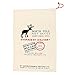 ALK Hessian Christmas Santa Claus Sack Stocking by ALK