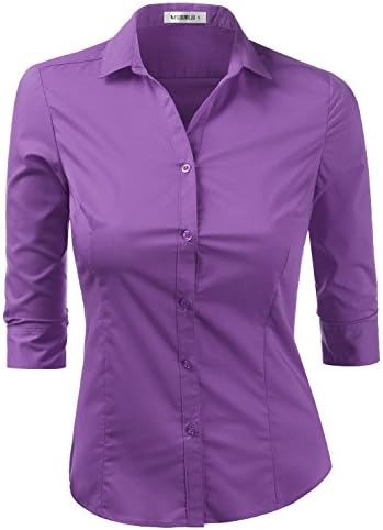 4 Sleeve Button Down Collared Shirt 
