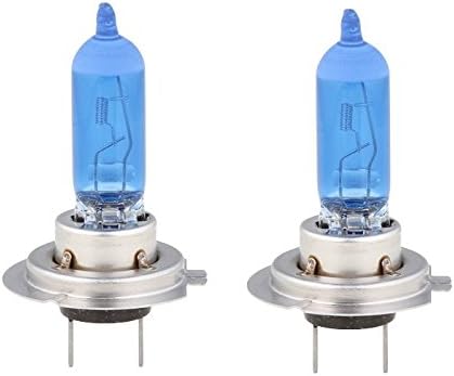 2x H7 Halogen 55W 12V Low-Beam/High Beam Headlight/Fog Light Bulbs Xenon White