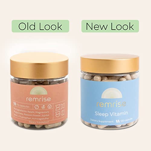 Remrise Sleep Vitamin Helps Promote Sleep and Sleep Quality Reishi