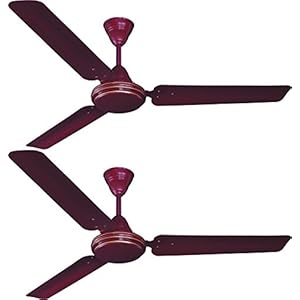 (Renewed) Crompton Aura Premium 48-inch 70-Watt Decorative Ceiling Fan (Lustre Brown)