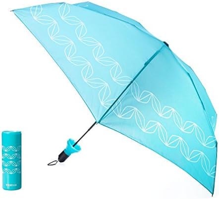 Vinrella Fashion Umbrella Water Bottle Design Blue Weaving Petals
