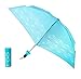 Vinrella Water Bottle Umbrella, Blue Petals
