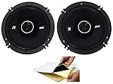 (2) Kicker 43DSC6504 DSC650 6.5" 240w 2-Way Car Stereo Speakers DS650 +
Rockmat