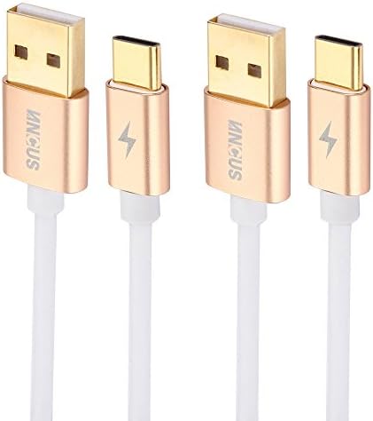 USB C Cable VANCUS 2 Pack 6ft Type C Charger Adapter with Gold-Plated Connector for Samsung Galaxy S8,S8 Plus,S8+,Google Pixel XL,Nintendo Switch,Nexus 6P,Macbook12