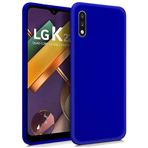 Cool Silicone Case for LG K22 (Blue)