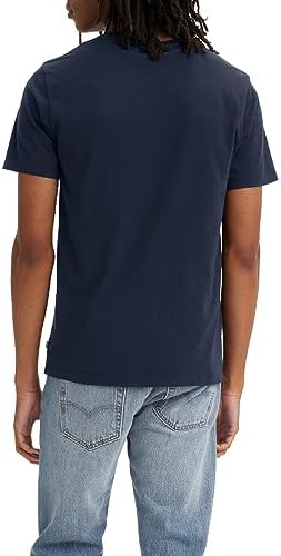 2-Pack Crewneck Graphic Tee, T-shirt Uomo, Multicolore ( Chesthit White / Dress Blues ), XL