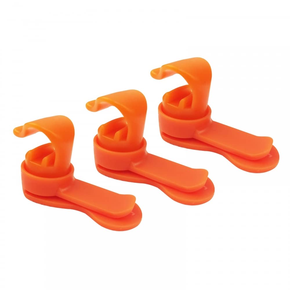 DONGKER 3Pcs Magnetic Water Tube Clip,Military Removable Backpack Clips for Bike Hydration Water Bladders Tactical Bag