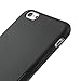 iPhone 6S Case / iPhone 6 Case, Moduro [Anti-Slip Series] Ultra Thin [1.0mm] Slim Fit Flexible TPU Case (Matte Black)