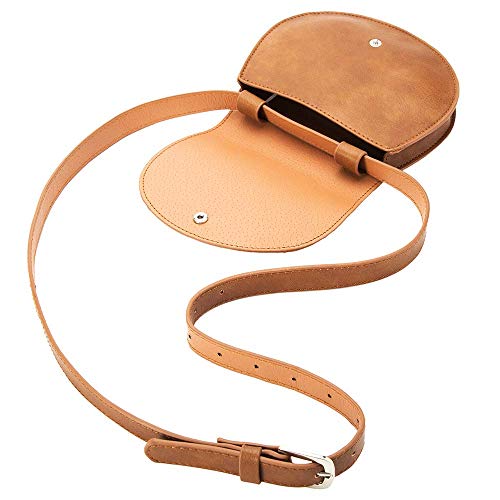 Fanny Pack with Adjustable Belt for Keeping Phone, Wallet, Keys, Lipstick - Great for Travel, Hiking, and Shopping (Brown)