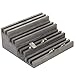 MyGift 4-Tier Rustic Grey Wood Ring Display Tray, Retail Jewelry Organizer