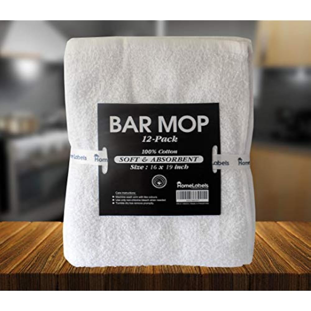 Kitchen Bar Mop Cleaning Towels 12 Pack 16 X 19 Inch Pure Cotton White Shop 81133304050 eBay
