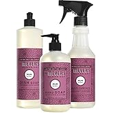 Mrs. MEYER'S Mum Kitchen Set Variation Includes, 1 Hand Soap, 1 Dish Soap, and 1 Multi Surface Cleaner 3 ct.