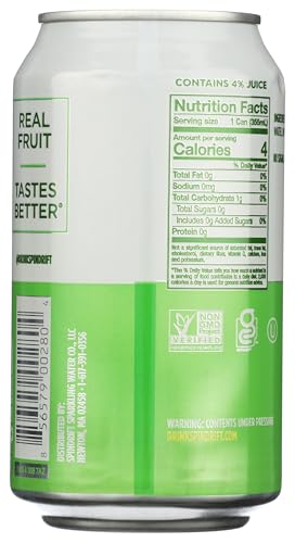 SPINDRIFT TEA COLLECTION 20- PACK OF SPARKLING WATER & REAL SQUEEZED FRUIT 12 FL OZ CAN