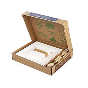 Make Me Smile Eco-Friendly Disposable Biodegradable 125 Piece Dinnerware Tableware Party Picnic Plate Set | 25 Plates…