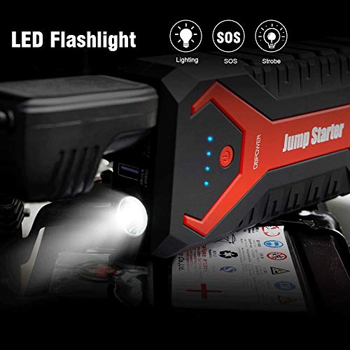 3 DBPOWER+19200mAh+Portable+Starter+Flashlight