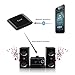 30pin Bluetooth Adapter 4.1 A2DP Audio Music Receiver for Bose Sounddock and 30Pin iPhone iPod Dock Speaker,（Not compatible with any car）(Black)