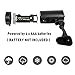 Dummy Camera, Fake Simulated Security Cameras Built in Light LEDs Flashing for Outdoor or Indoor Home and Business Surveillance Bonus CCTV Warning Sticker Decals