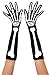 Smiffy's Skeleton Gloves Female Costume
