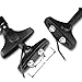 2X Motorcycle Amber LED Turn Signal Light Blinker Indicator Side Marker Integrated Black Racing Side Rear View Mirror Compatible with Suzuki SV650 Katana 600 750 GSX600F GSX750F