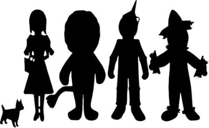 Image result for BLACK AND white and red wizard of oz clip art logo