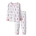 1-5 Years Girl Pattern Long Johns Thermal Underwear Set Winter Warm Base Layerthumb 1