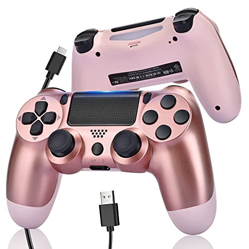 ATISTAK Wireless Pink PS4 Controller Compatible with Playstation 4