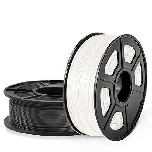 SUNLU-3D-Impresora-filamento-ABS-175-mm-ABS-filamento-de-impresin-3D-Precisin-dimensional-de-bajo-olor-002-mm-22-LBS-1-kg-Filamento-3D-de-carrete-negro-blanco-2