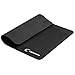 C comanro Gaming Mouse Pad, 12.3'' X 9.6'' Large Coverage Mouse Mat with Smooth Surface Thick Non-Slip Natural Rubber Base, Black