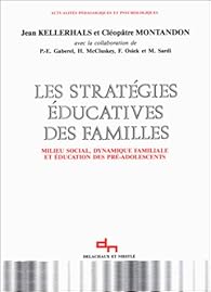 Book's Cover of Les stratégies éducatives des familles