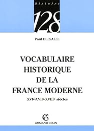 Vocabulaire historique de la France moderne
