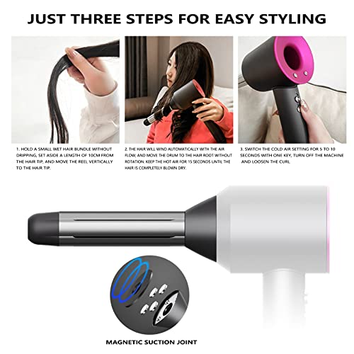 Suitable for Dyson Supersonic Hair Dryer curlers with Kanda Effect self