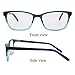 Anti Blue Light Glasses, Acetate Frame Anti Harmful Blue Ray Eyestrain Relieving (Green)