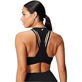 Fabletics Women's Boost Medium Impact Sports Bra, Workout, Yoga, Athletic, Fitness, Knit