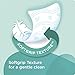 Pampers Natural Clean Unscented Water Baby Wipes 3X Refill Packs, 216 Count